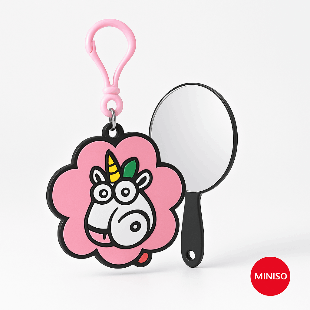 Daisy Minions Collection Mirror Keychain