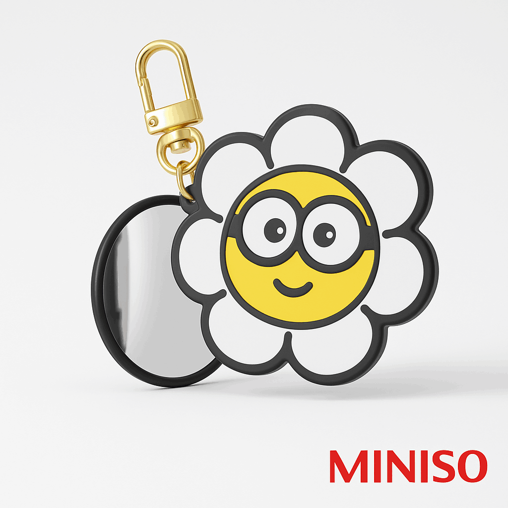 Daisy Minions Collection Mirror Keychain
