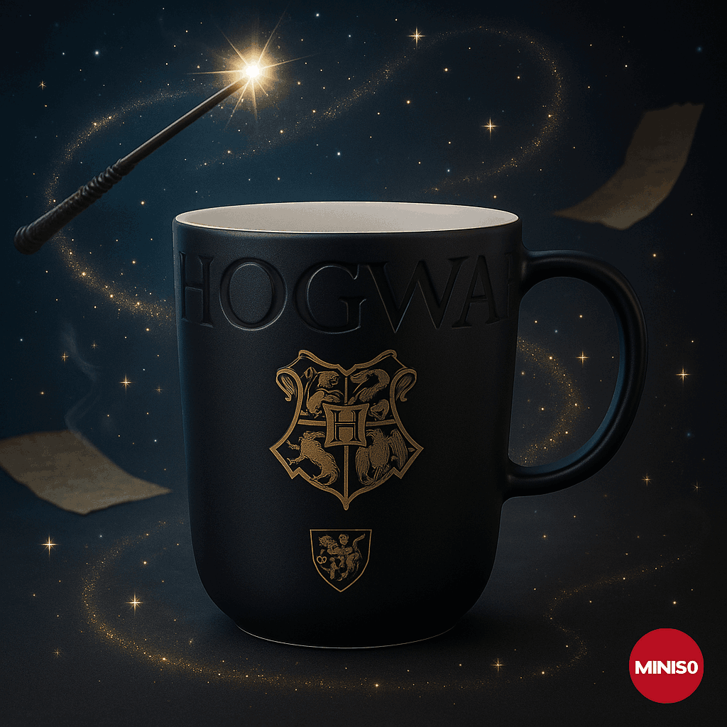 Harry Potter Ceramic Cup (490ML)(Black)