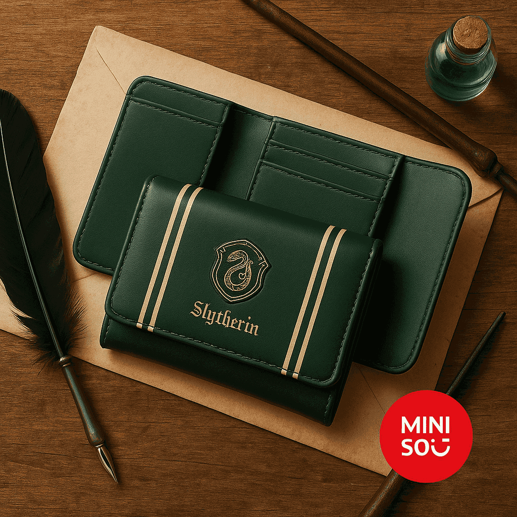 Harry Potter Women's Trifold Wallet(Green)