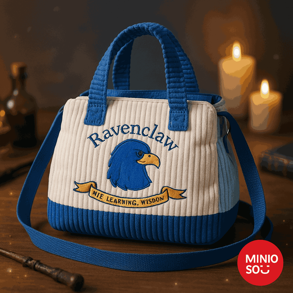 Harry Potter Color Blocking Shoulder Bag (Light Blue)