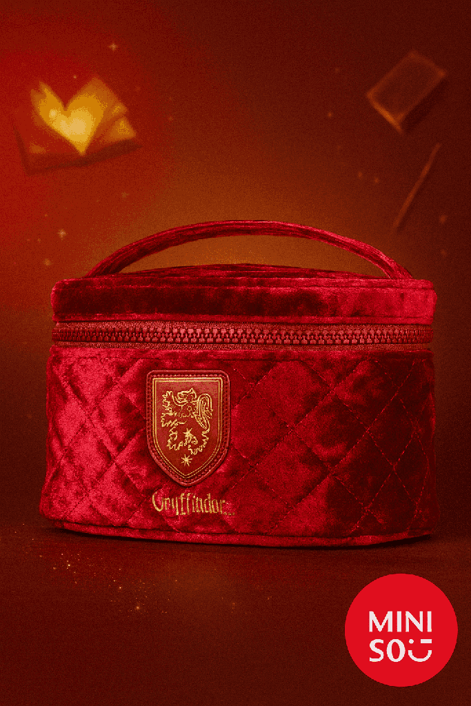 Harry Potter Barrel Makeup Bag (Red)