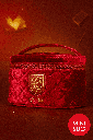 Harry Potter Barrel Makeup Bag (Red)
