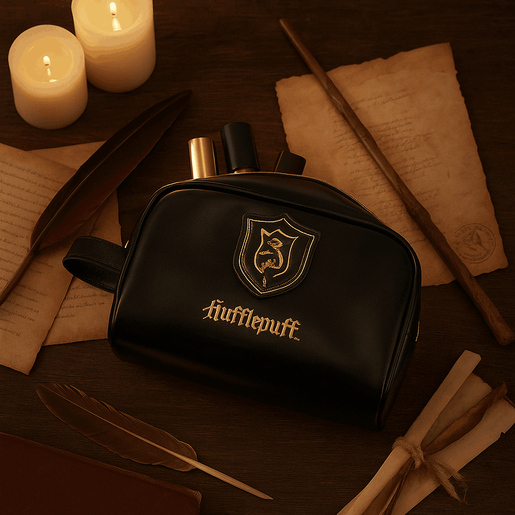 Harry Potter Rectangle Makeup Bag (Black)