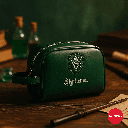 Harry Potter Rectangle Makeup Bag (Green)