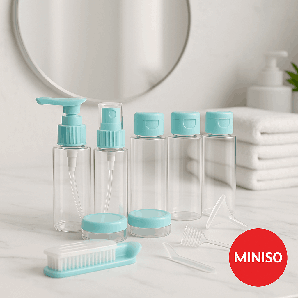 Container Bottle Travel Set (11 Pieces)