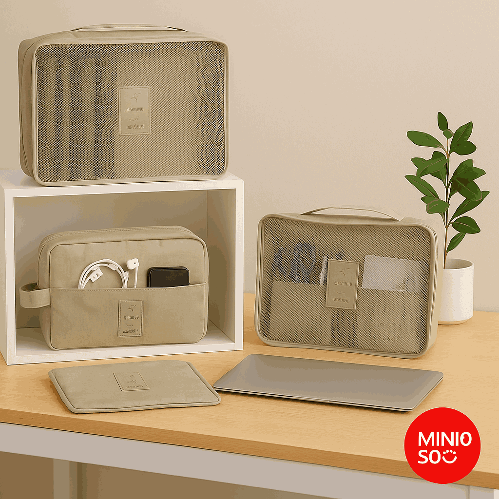 Minigo 4.0 Organizers (4 pieces)(Khaki)