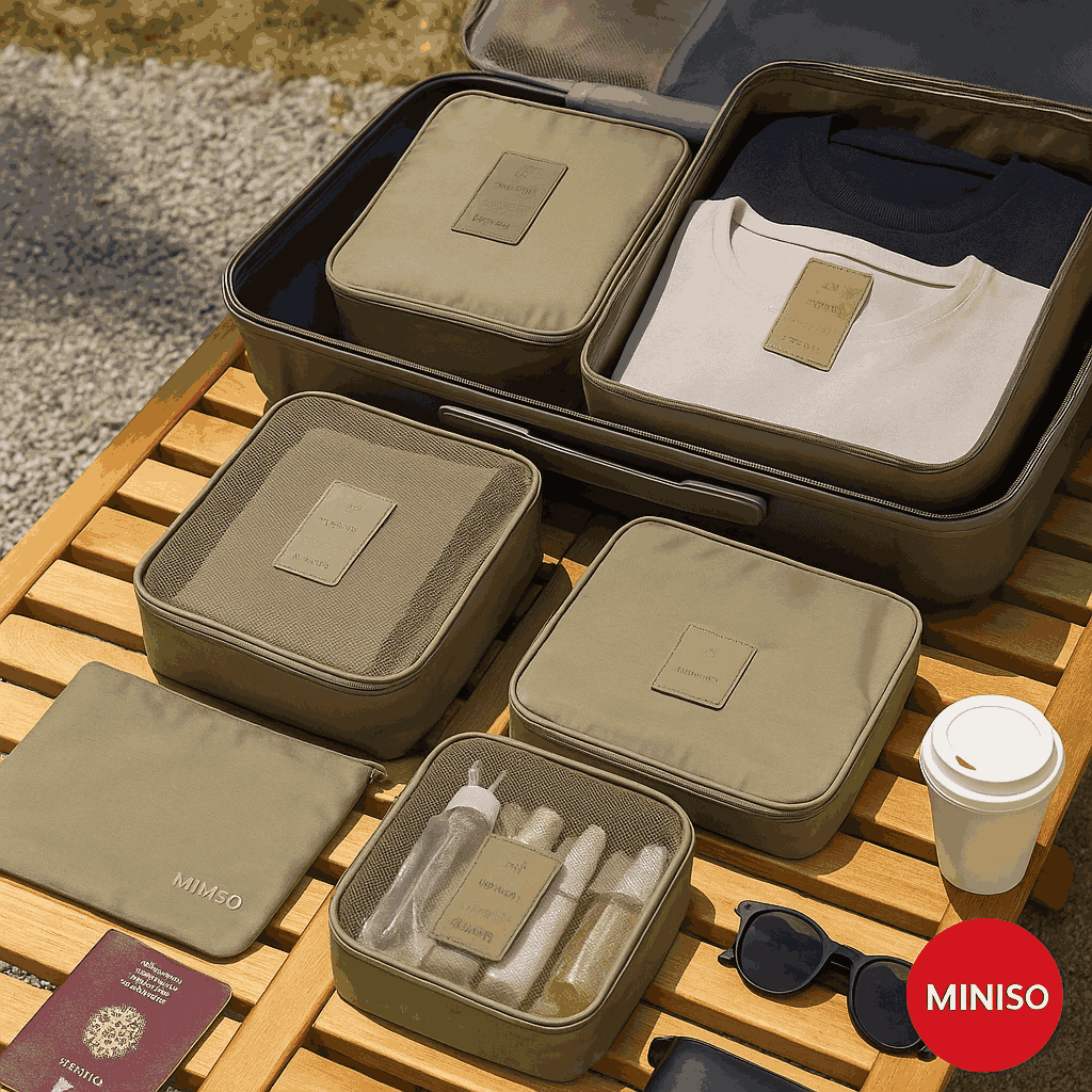 Minigo 4.0 Organizers (4 pieces)(Khaki)