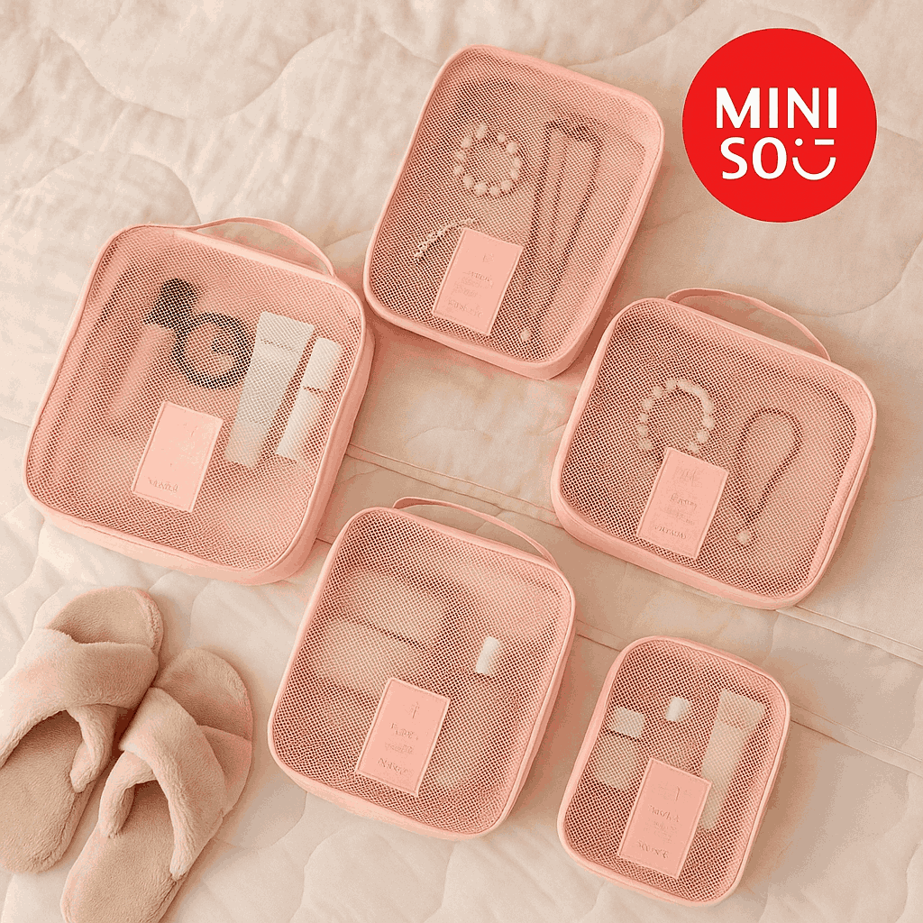 Minigo 4.0 Organizers (4 pieces)(Pink)