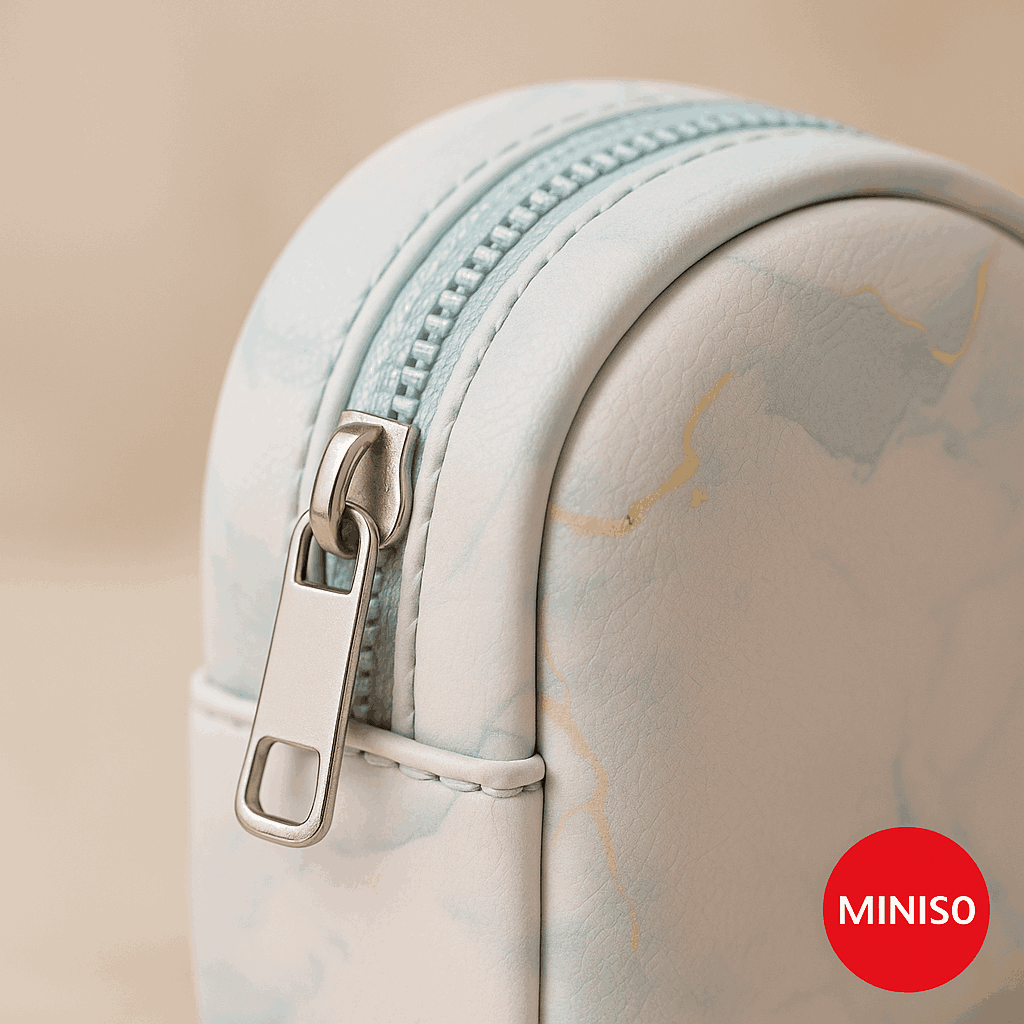 Mini Backpack Style Coin Purse(Marble Pattern)Grey