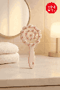 Flower Shaped Soft Bristled Shampoo Brush With Long Handle miniso