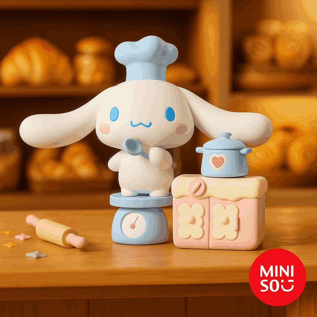 Cinnamoroll Cooking Room Series Blind Box Figure Model