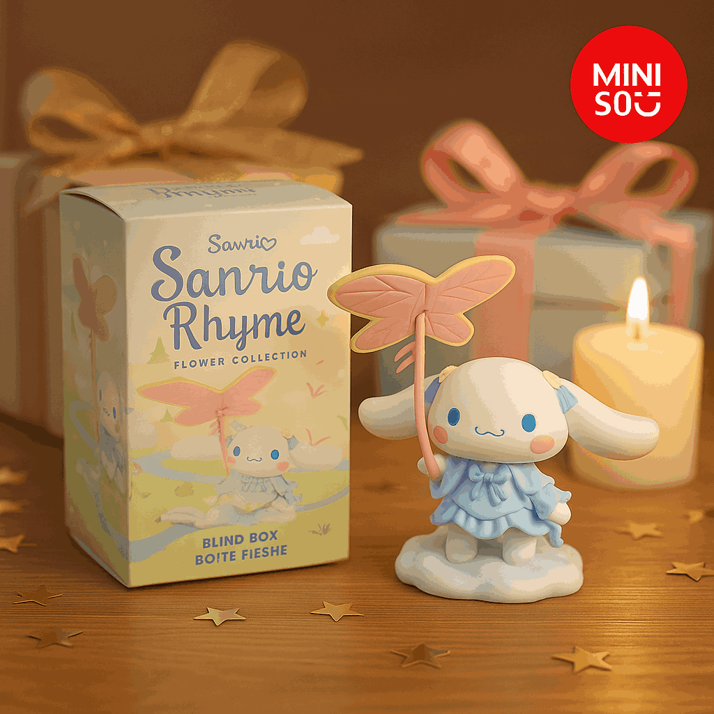 Sanrio Rhyme Flower Collection Blind Box Miniso