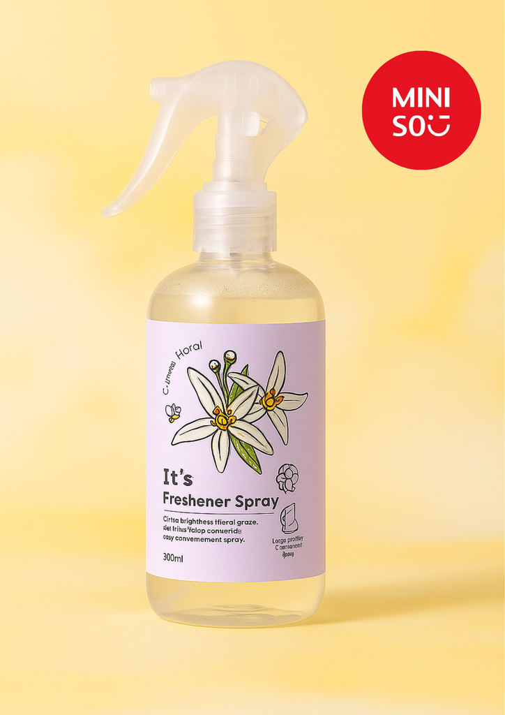 Miniso Cozy Breeze Freshener Spray 300ML (Citrus Floral)