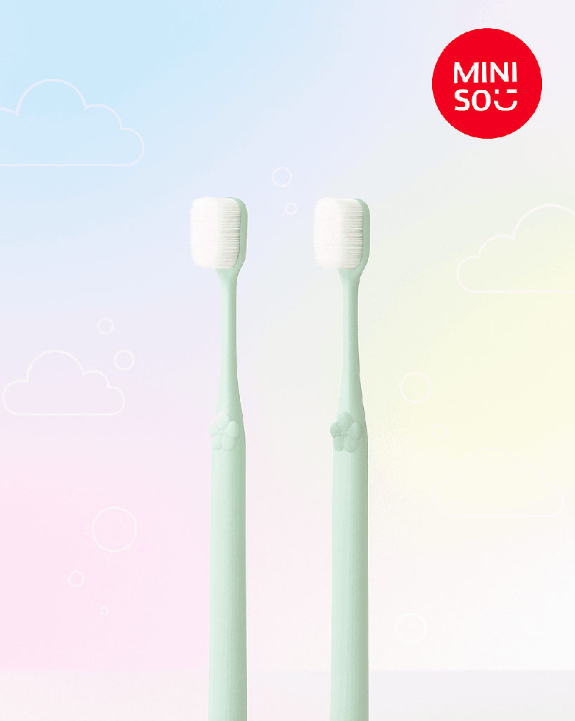 Soft Petal High-Density Toothbrushes (2 Count)