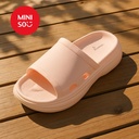 Women's Fashion Slippers (Pink)(Size 37) Miniso