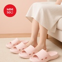 Women's Fashion Slippers (Pink)(Size 39) Miniso