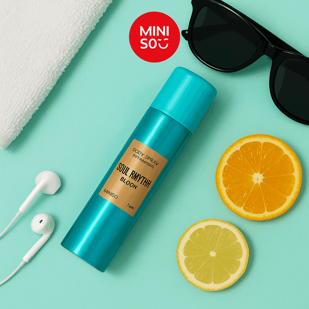Miniso Soul Rhythm Deodorant Body Spray 75ML (Bloom)