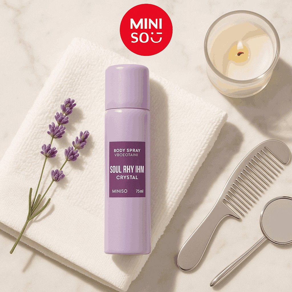 Miniso Soul Rhythm Deodorant Body Spray 75ML (Aura)