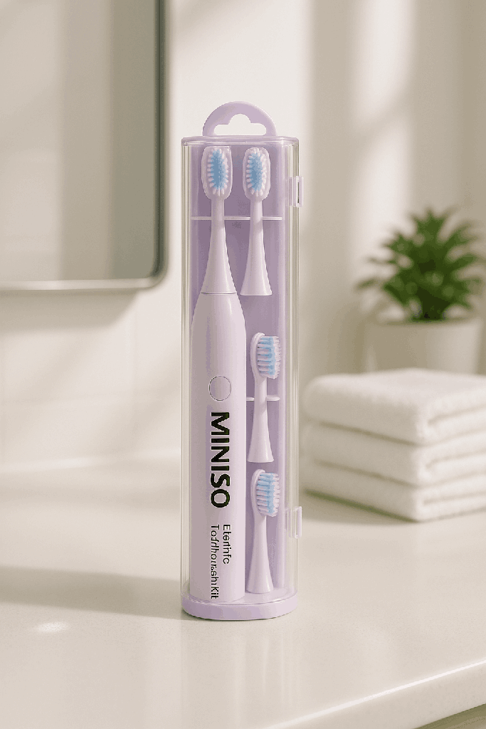 Multi-color Electric Toothbrush Kit(Purple)