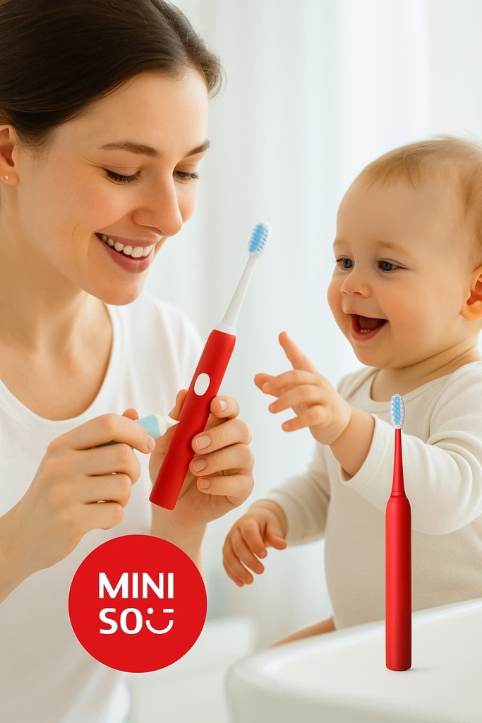Multi-color Electric Toothbrush Kit(Red)
