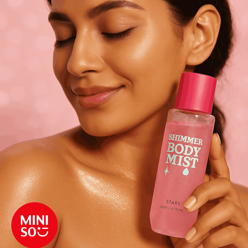 Miniso Sparkle Collection Shimmer Body Mist