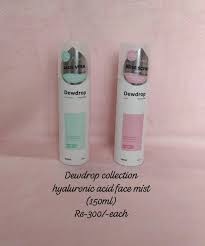 Miniso Dewdrop Collection Hyaluronic Acid Face Mist 150 ML(Rose)
