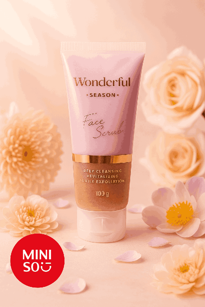 Miniso Wonderful Season Face Scrub 100g