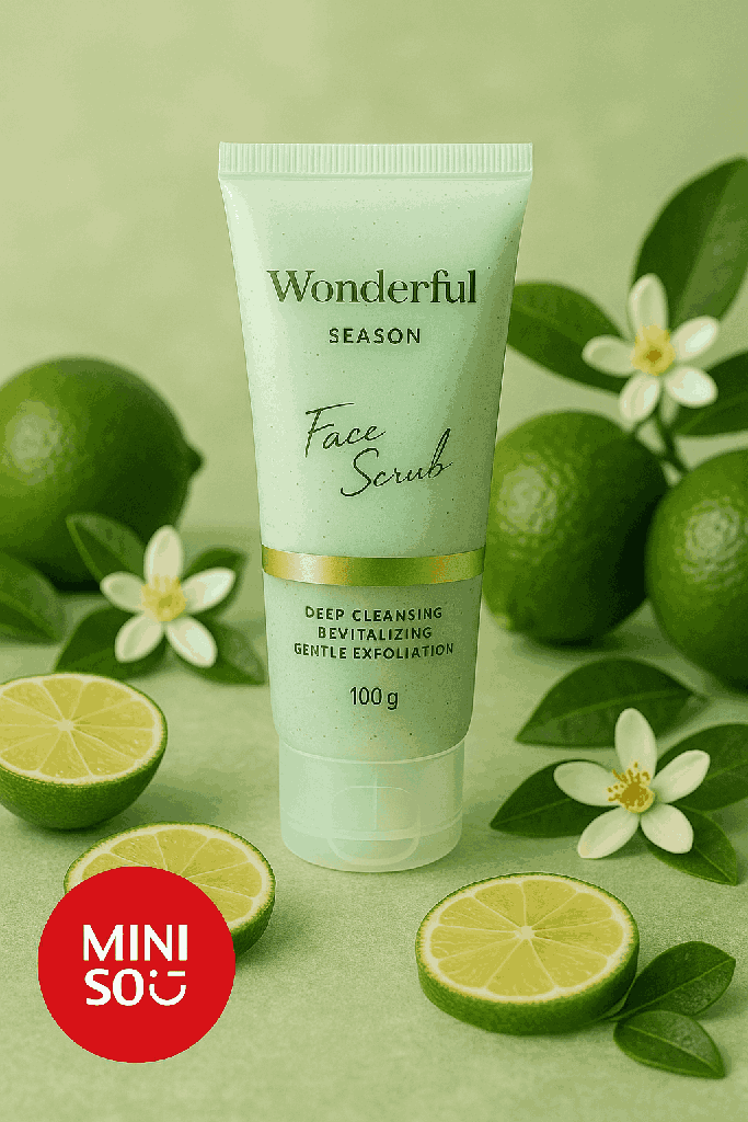 Miniso Wonderful Season Face Scrub 100g