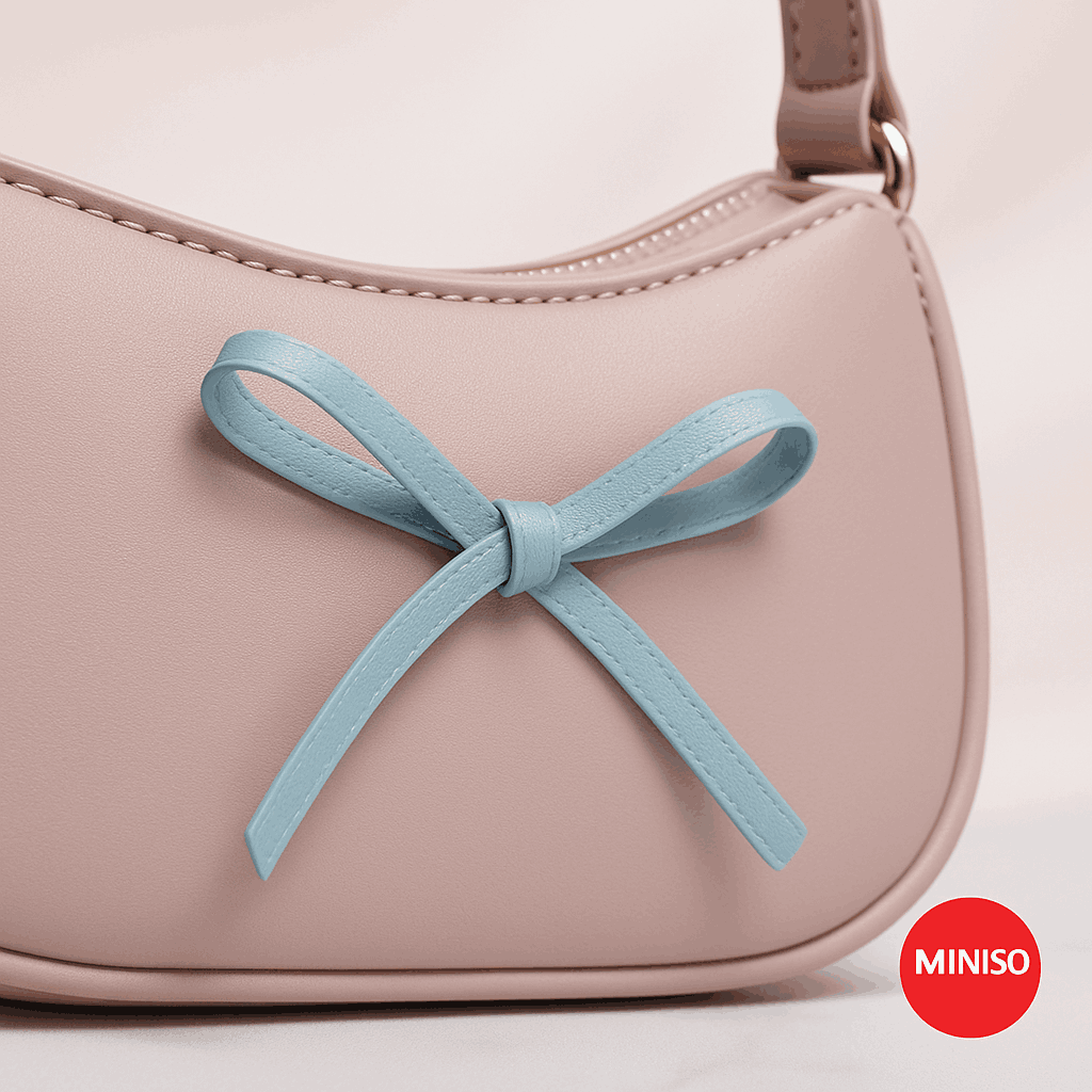 Bowknot Shoulder Bag (Pink)