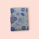 Flower Series Tri-Foil Women's Wallet (Light Purple) Miniso
