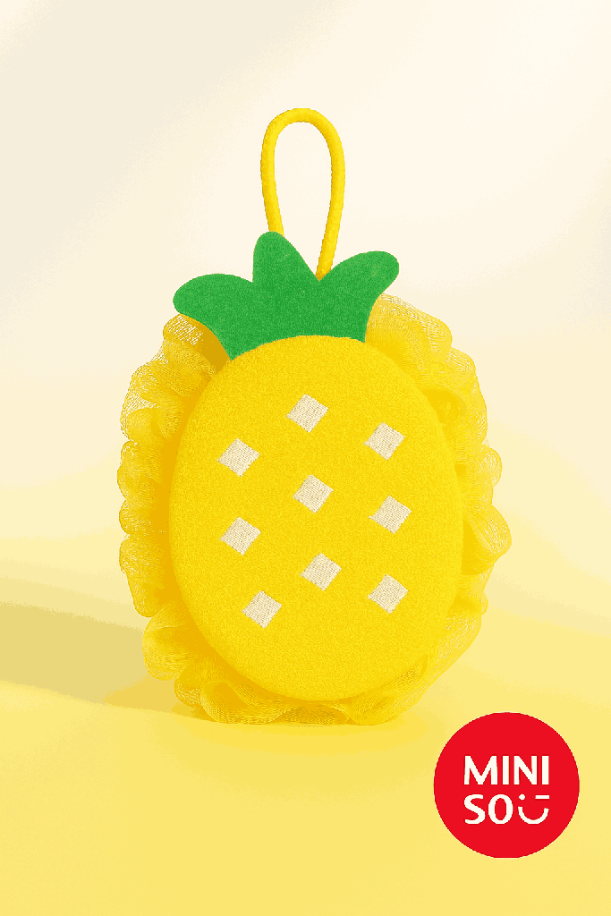Fruit Series Bath Scrubber Miniso