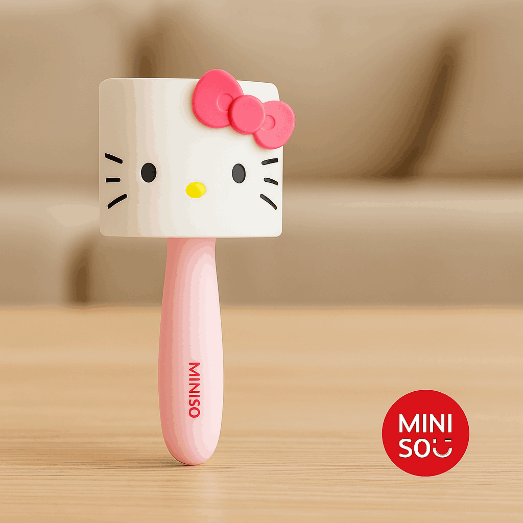 Hello Kitty Sticky Lint Roller (Replacement included)