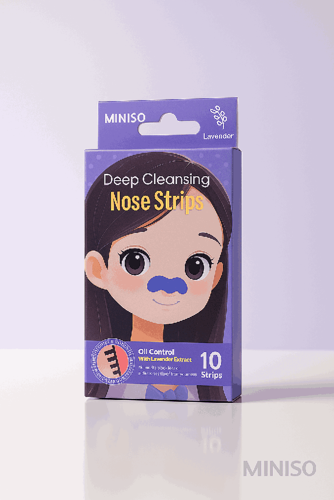 Miniso Deep Cleansing Nose Strips(Lavender)