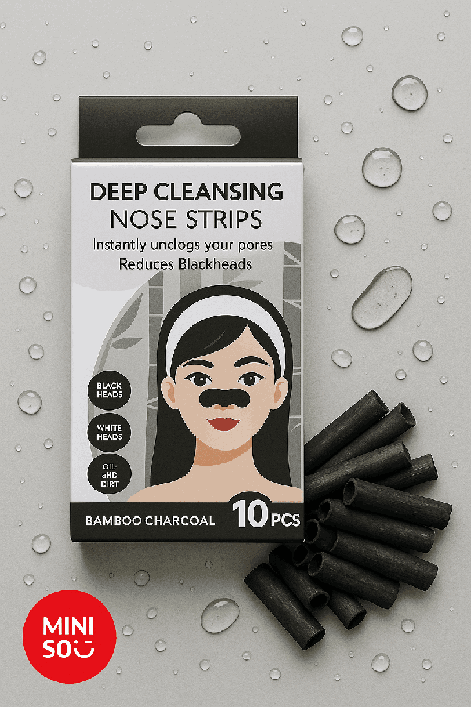 Deep Cleansing Nose Strips(Bamboo Charcoal)