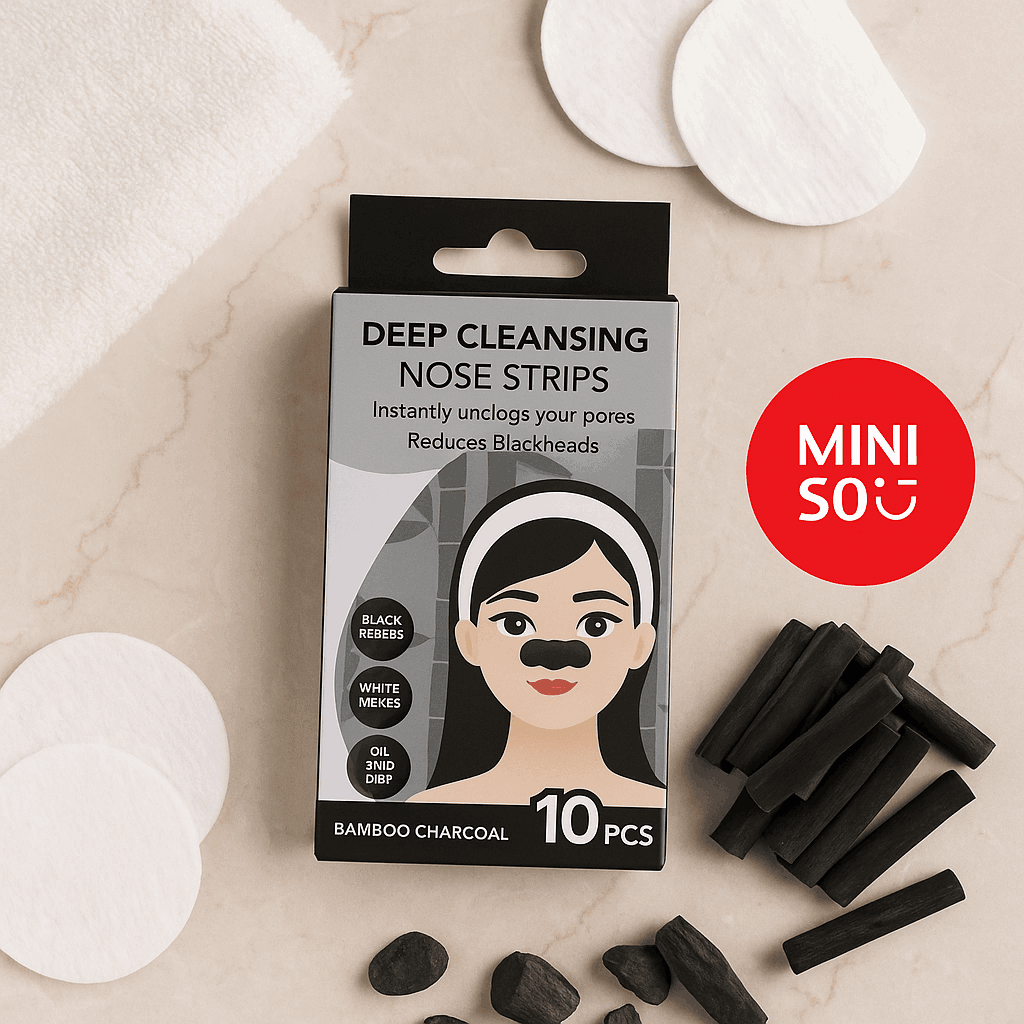 Deep Cleansing Nose Strips(Bamboo Charcoal)