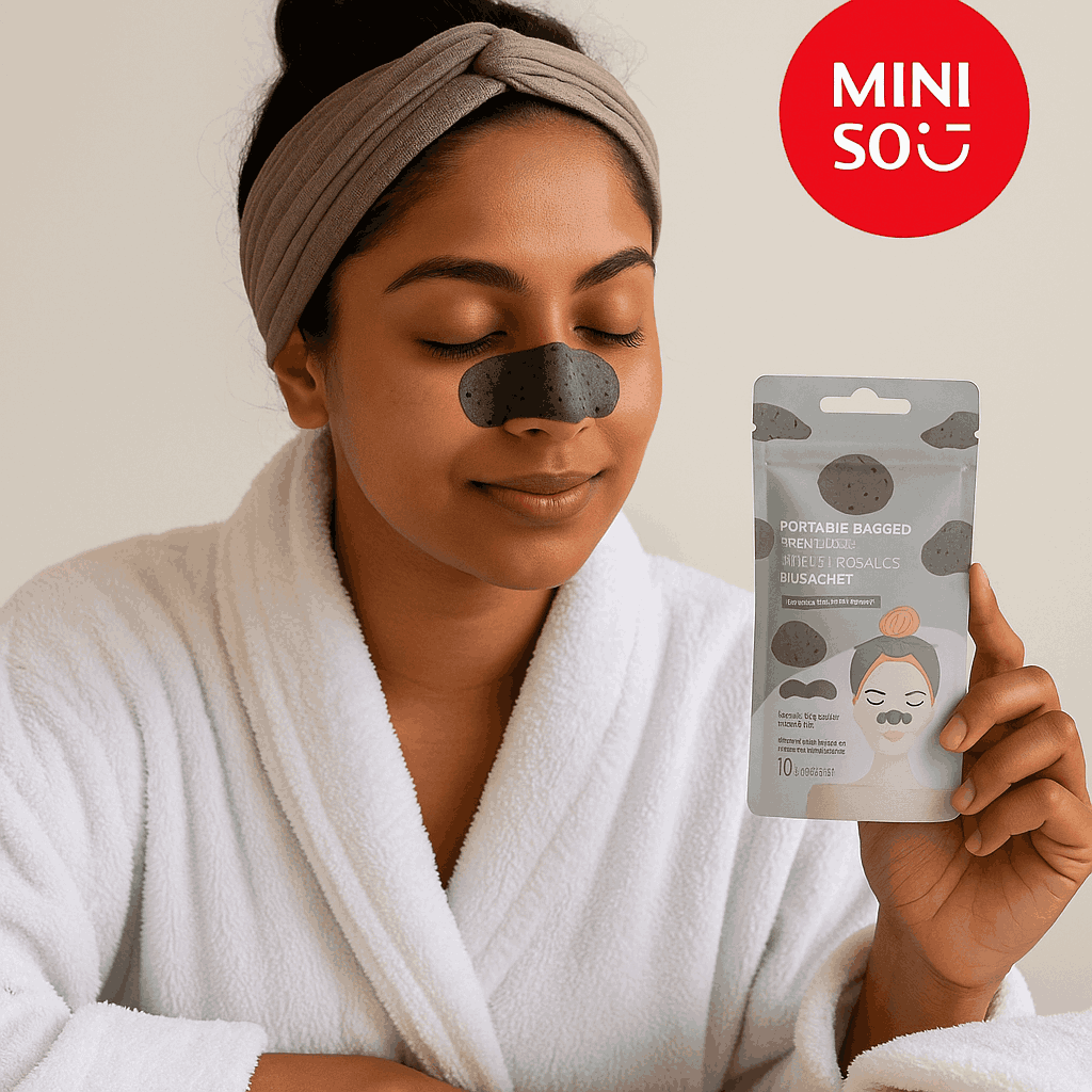 Portable Bagged Nose Strips(Volcanic Mud)