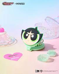 The Powerpuff Girls Collection Folding Mirror Brush(Buttercup)