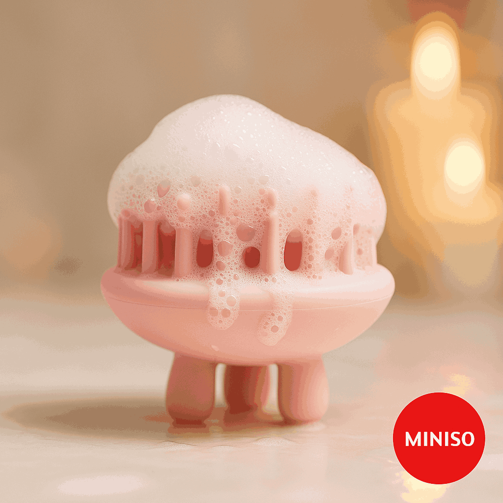 Head Massaging Shampoo Brush Miniso