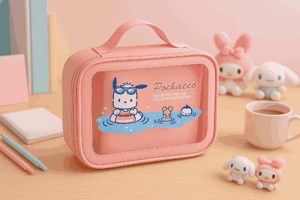 Sanrio Characters Travel Storage Bag (Pochacco)