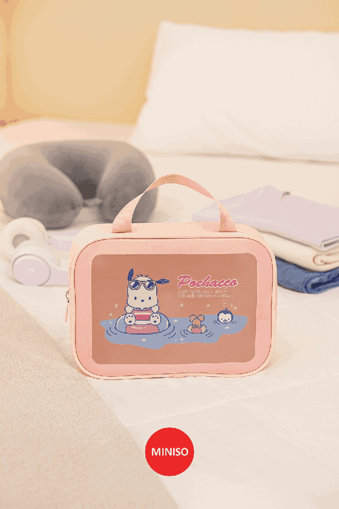 Sanrio Characters Travel Storage Bag (Pochacco)