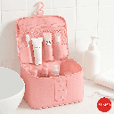 Tolletry Bag (pink) Miniso