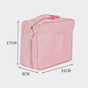 Tolletry Bag (pink) Miniso