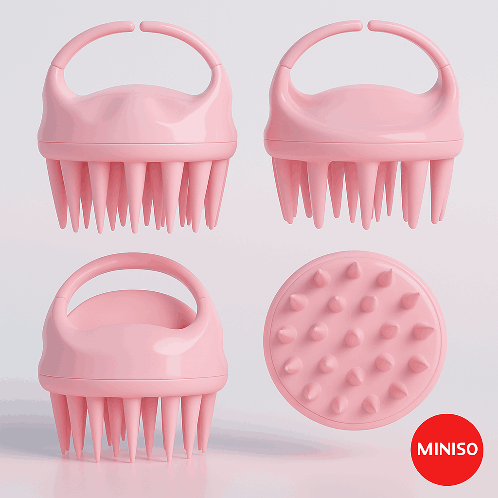 Shampoo Brush With Extra Long Bristles Miniso