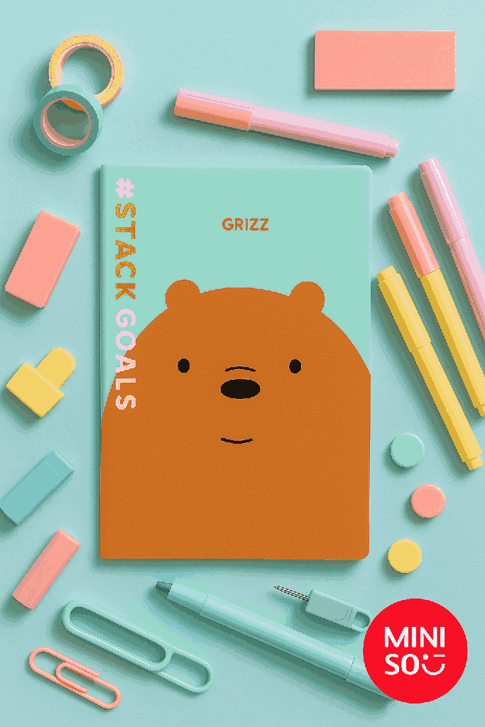 We Bare Bears Memo Book 40 Pages