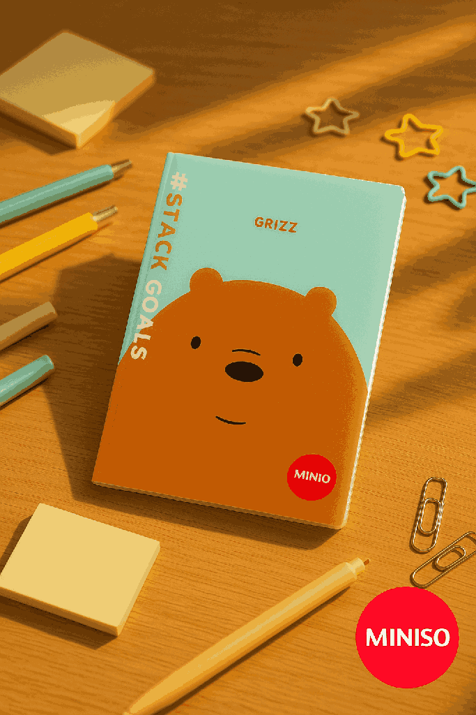 We Bare Bears Memo Book 40 Pages