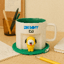BT21 Collection Cartoon Ceramic Cup With Coaster (450ML)