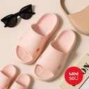 Women,s Fashion Slippers (Pink)(Size38) Miniso