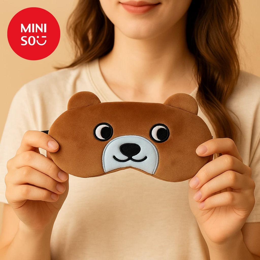 We Bare Bears Collection 4.0 Sleep Mask (Panda) Miniso