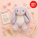 Bunny Plush Toy 25 CM (Purple)